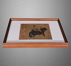 霞浦书画装裱配框服务案例